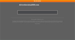 Desktop Screenshot of driverdownload168.com